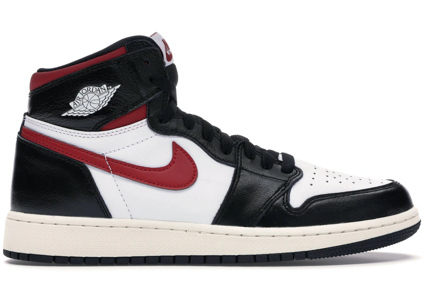 Jordan 1 Retro High-Black Gym Red (GS)