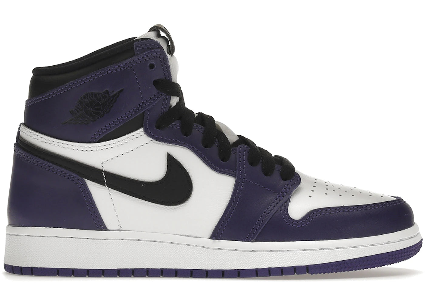 Jordan 1 Retro High-Court Purple White (GS)