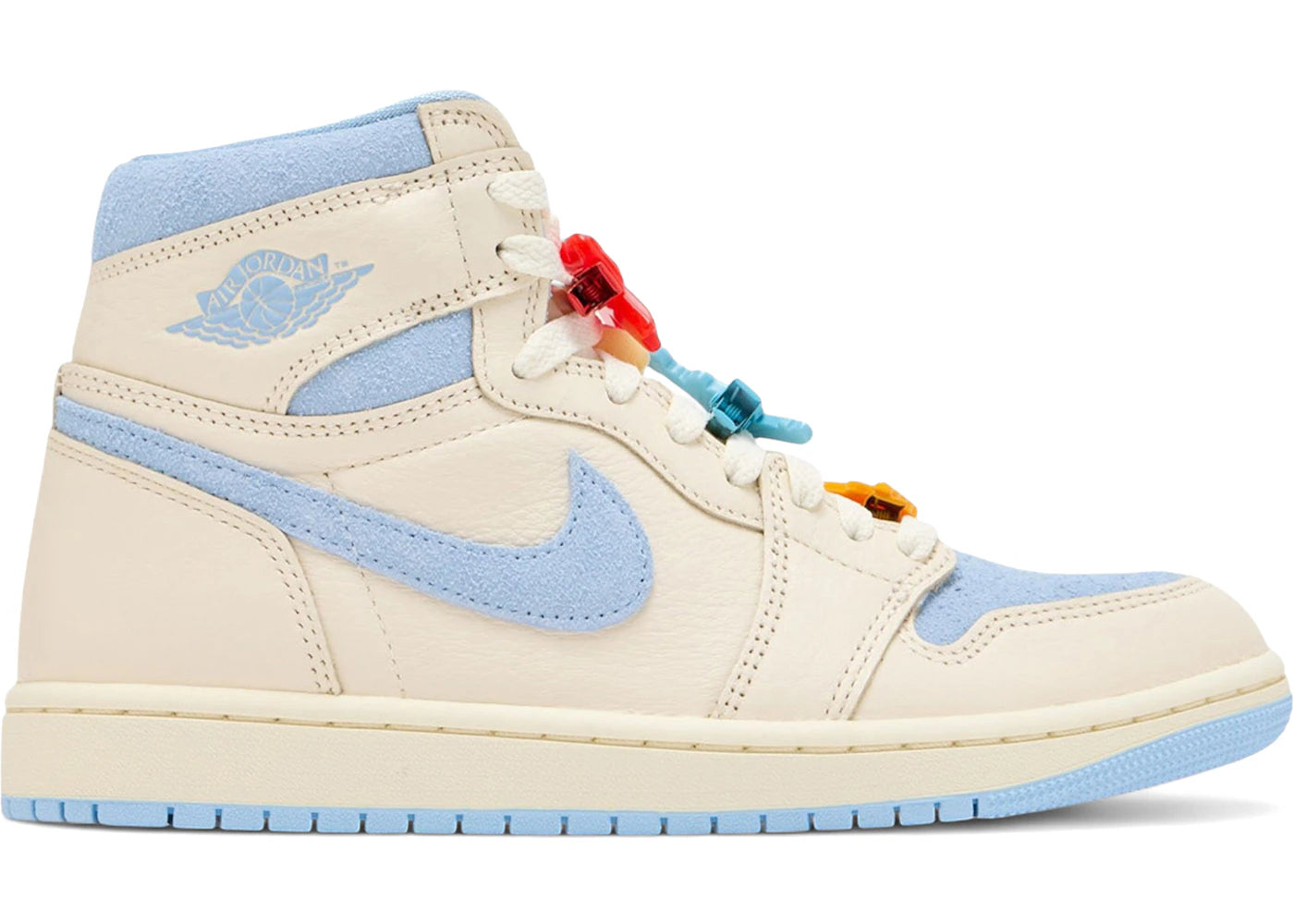 Jordan 1 Retro High OG Pale Ivory Psychic Blue