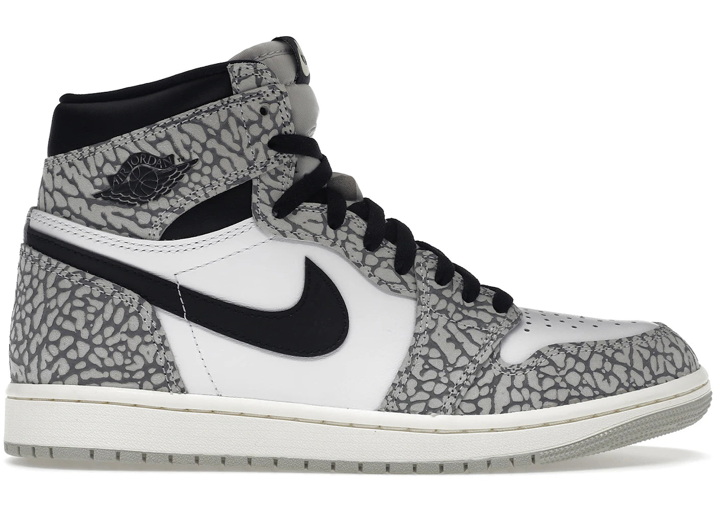 Jordan 1 Retro High OG-White Cement