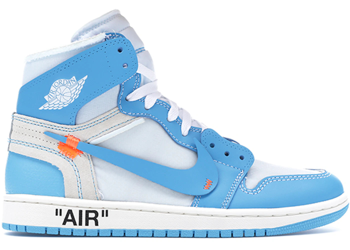 Jordan 1 Retro High-Off-White University Blue