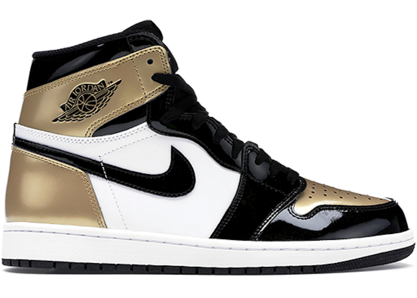 Jordan 1 Retro High NRG-Patent Gold Toe