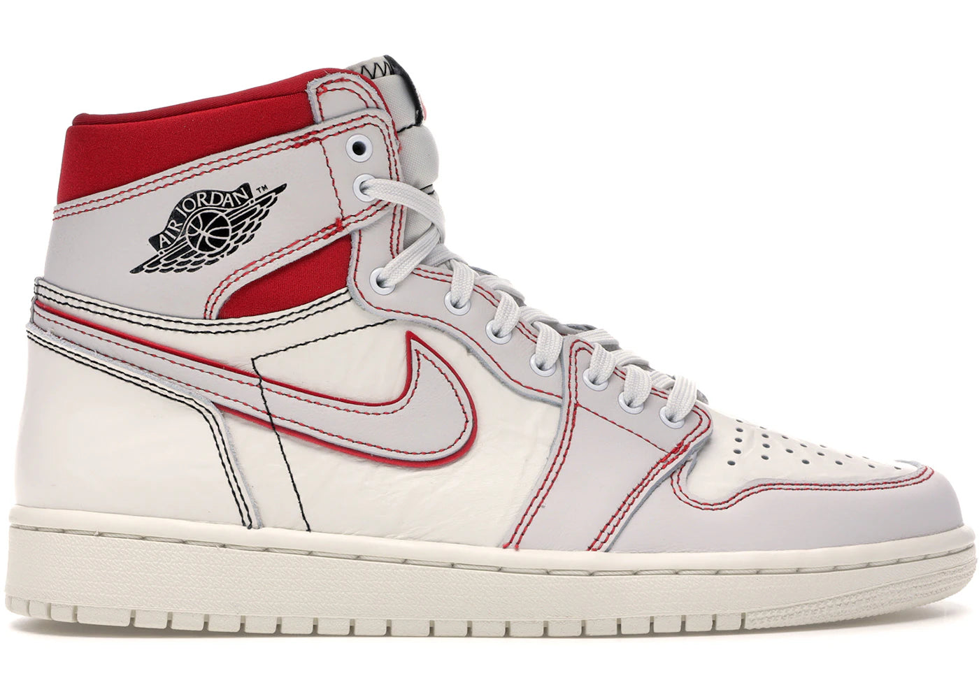 Jordan 1 Retro High-Phantom Gym Red