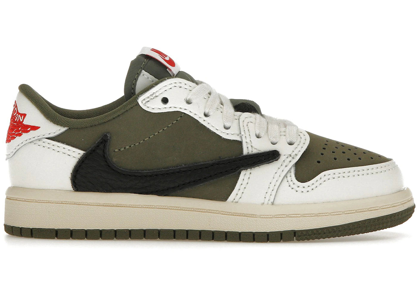Jordan 1 Retro Low OG SP-Travis Scott Medium Olive (PS)