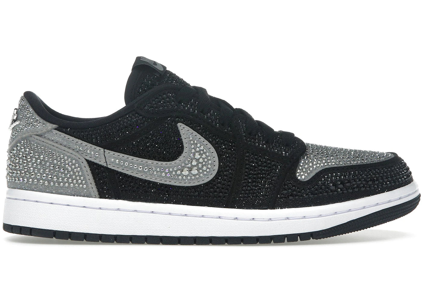 Jordan 1 Retro Low OG-Swarovski Stealth (Women's)