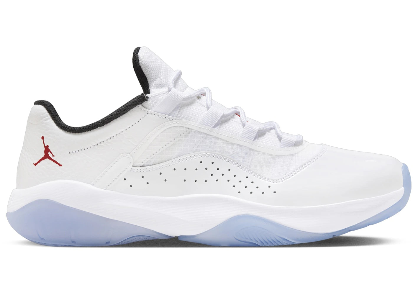 Jordan 11 CMFT Low-White Black Varsity Red