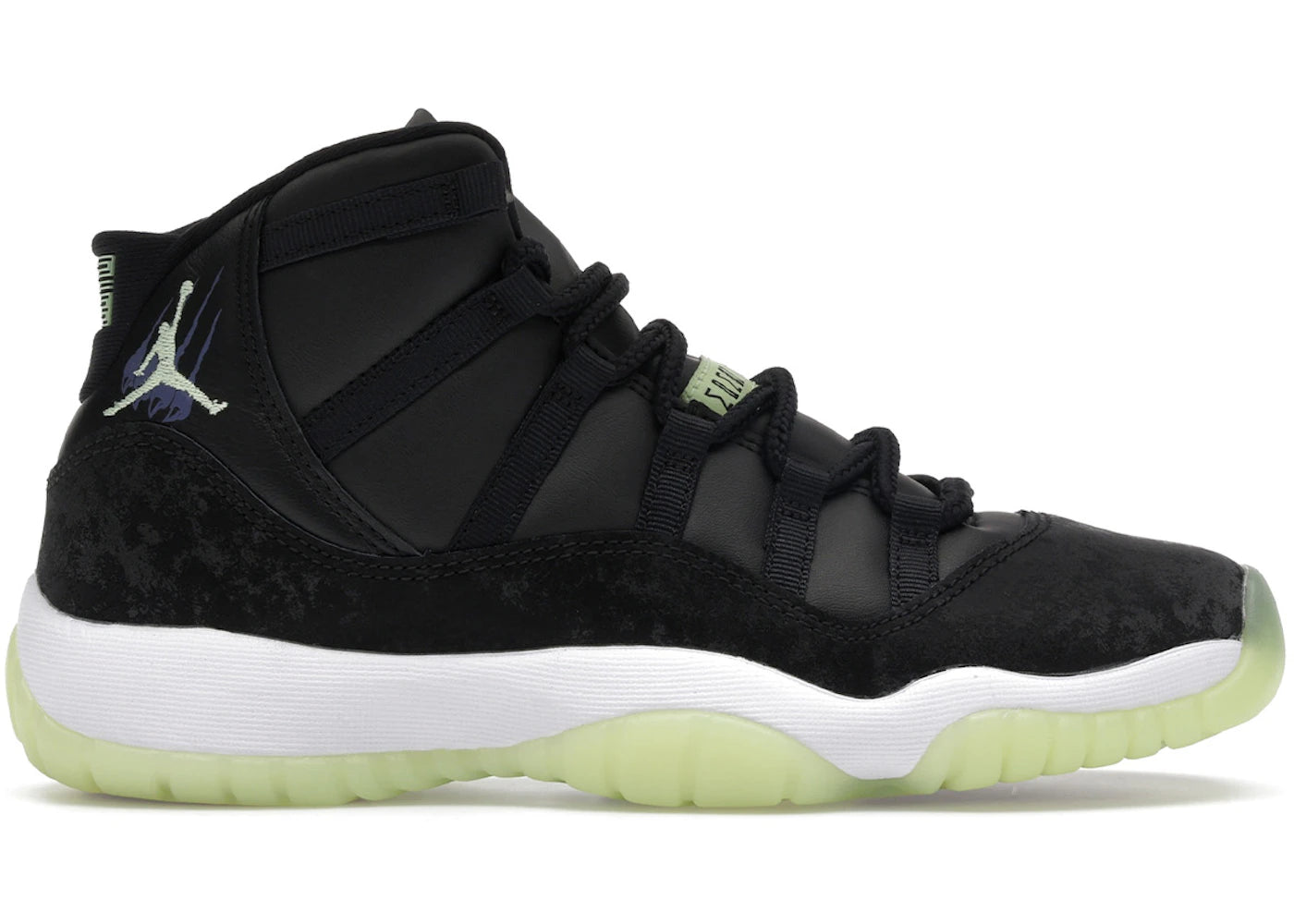 Jordan 11 Retro Black Barely Volt