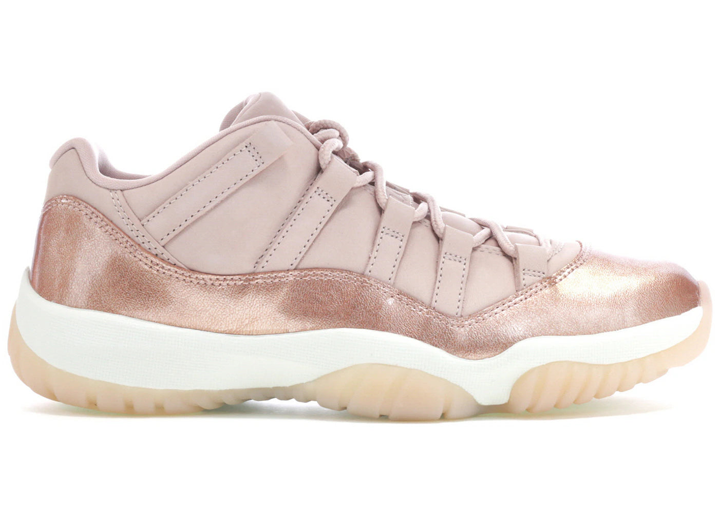 Jordan 11 Retro Low-Rose Gold (Women's)