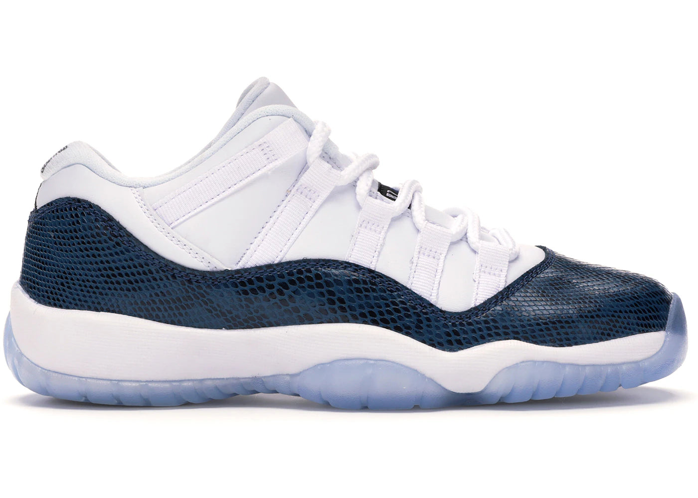 Jordan 11 Retro Low-Snake Navy (2019) (GS)