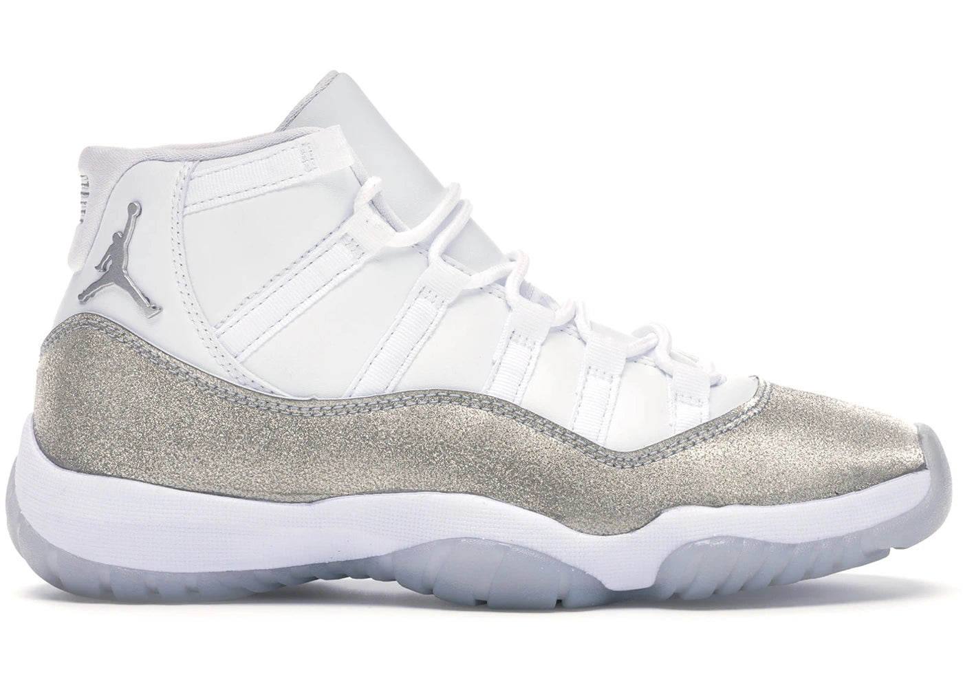 Jordan 11 Retro-White Metallic Silver (Women's)