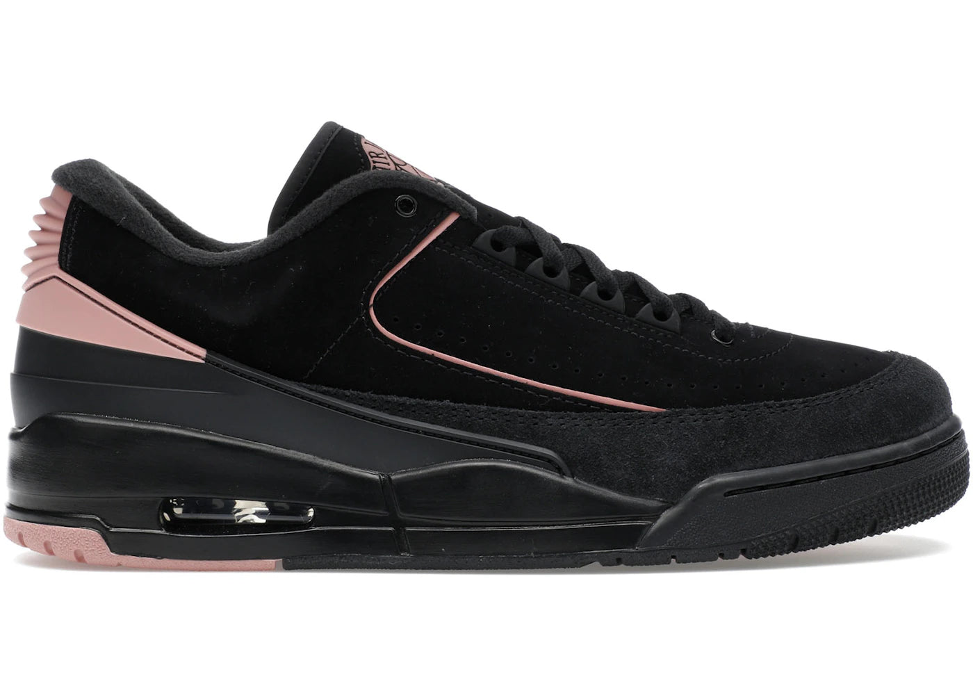 Jordan 2/3-Black Rust Pink