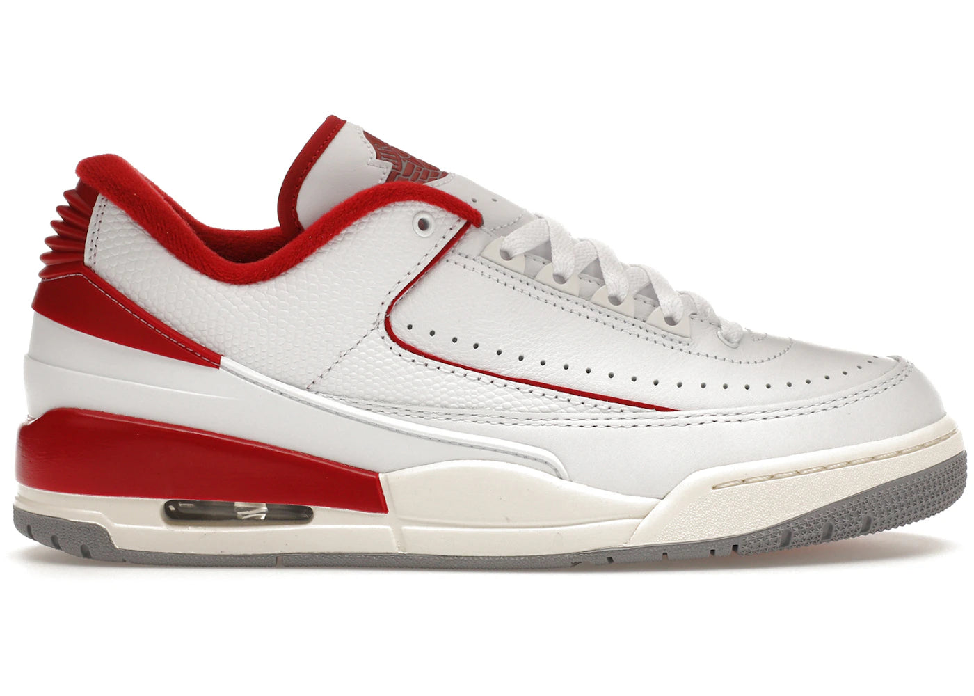 Jordan 2/3-White Varsity Red