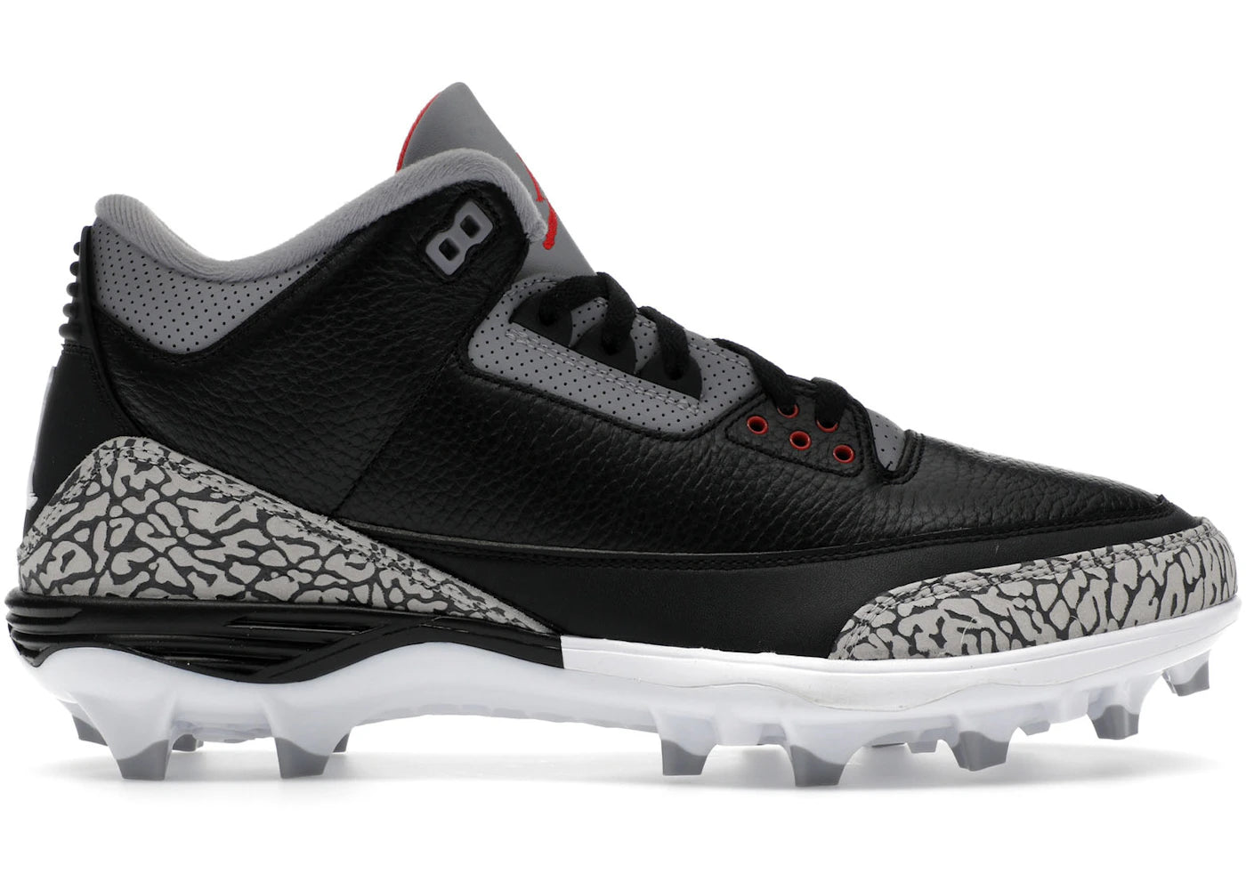Jordan 3 Mid Retro TD-Black Cement