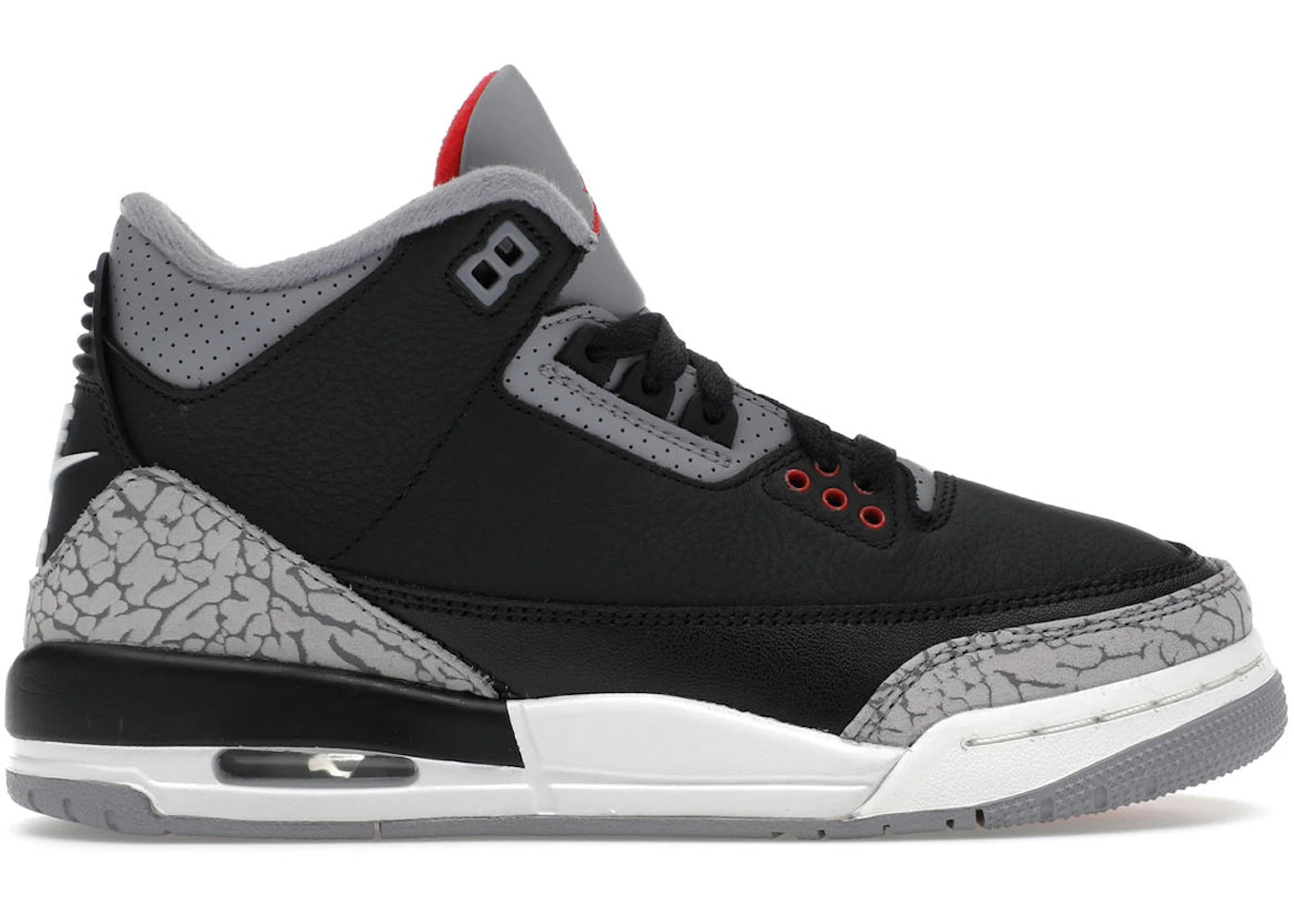 Jordan 3 Retro-Black Cement (2024) (GS)