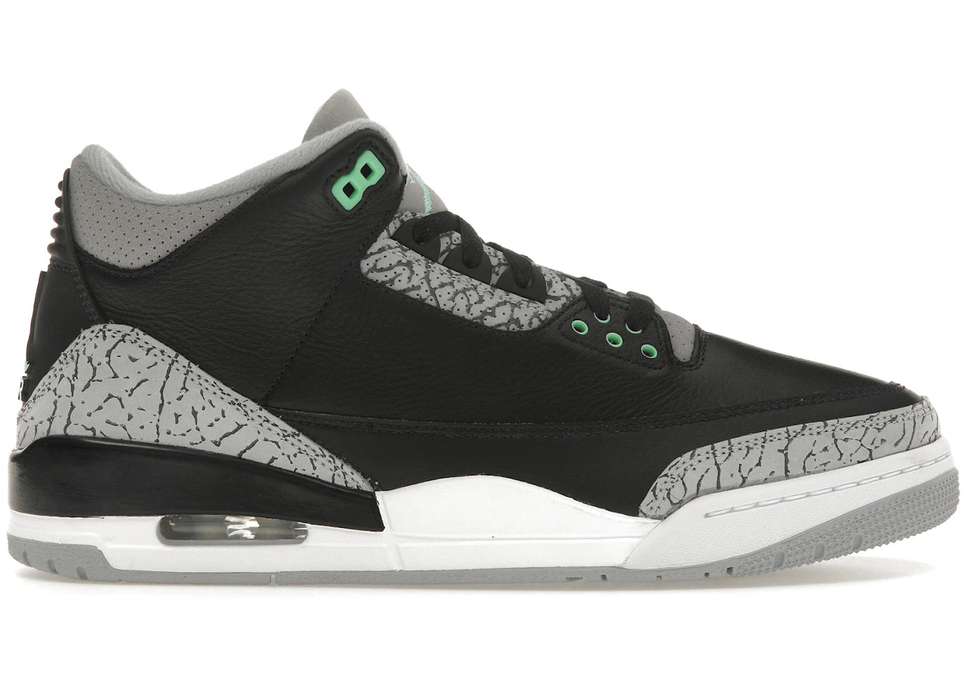 Jordan 3 Retro-Green Glow