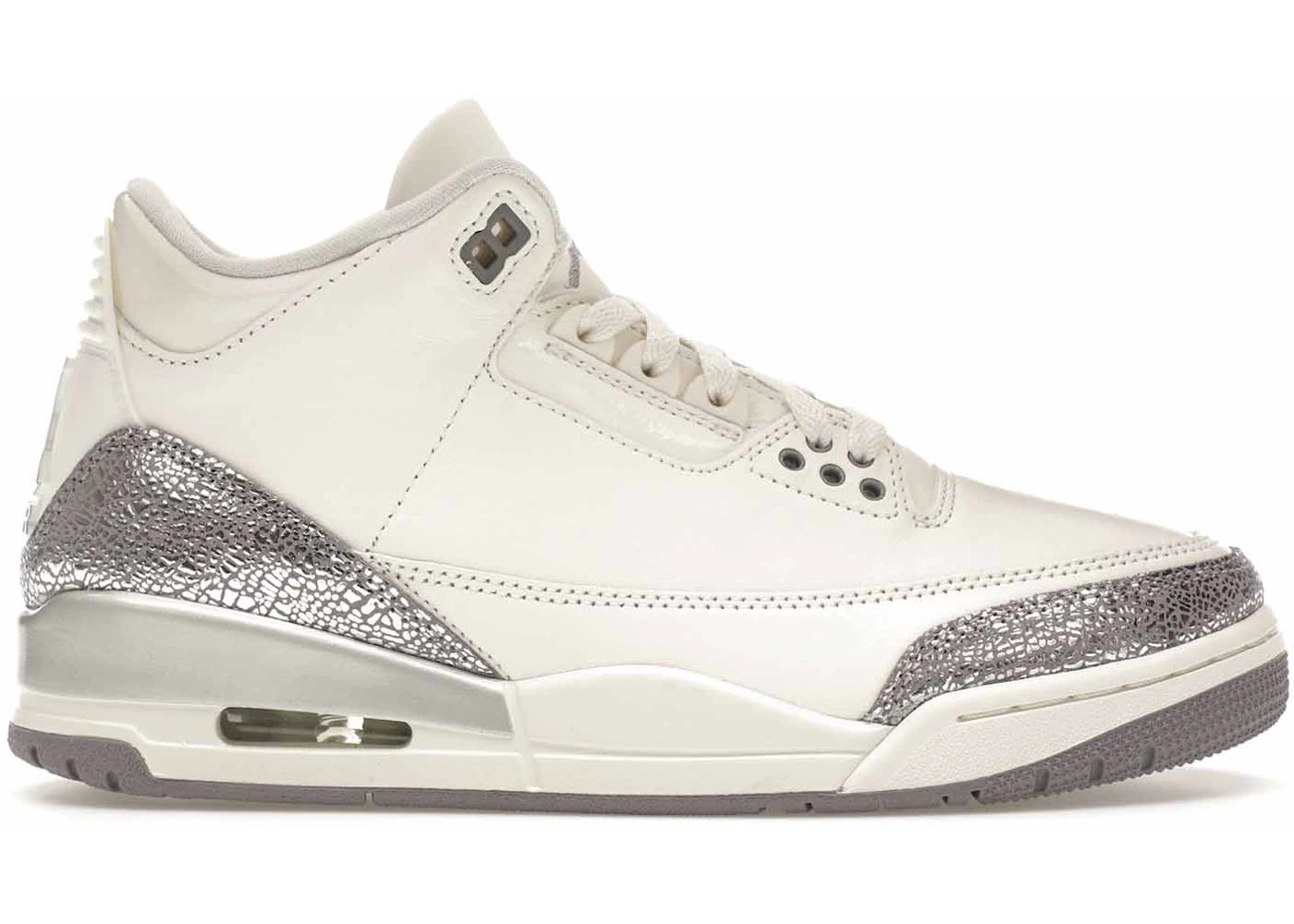 Jordan 3 Retro-Sail Cement Grey (Women's)