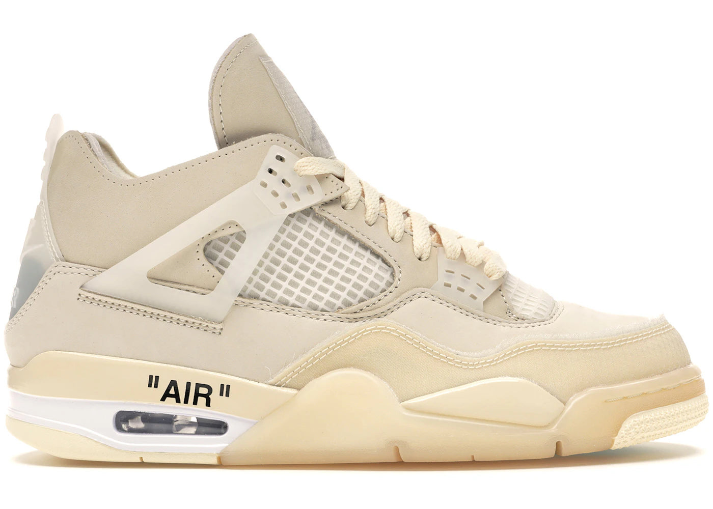 Jordan 4 Retro-Off-White Sail (Women's)
