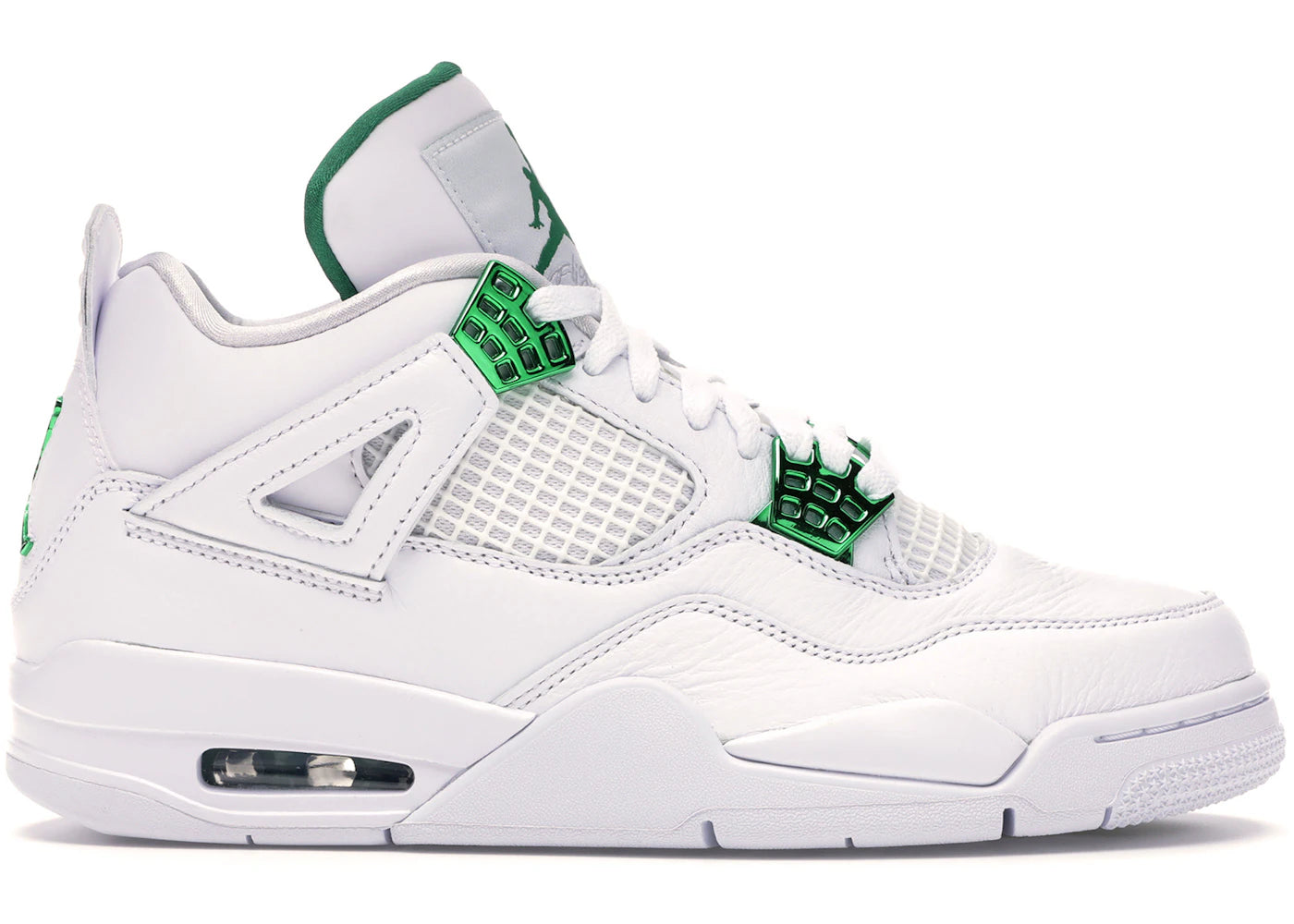 Jordan 4 Retro Vert Métallisé