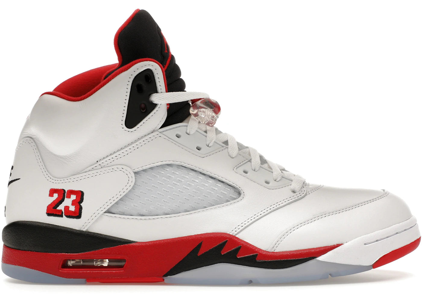 Jordan 5 Retro-Fire Red Black Tongue (2025)