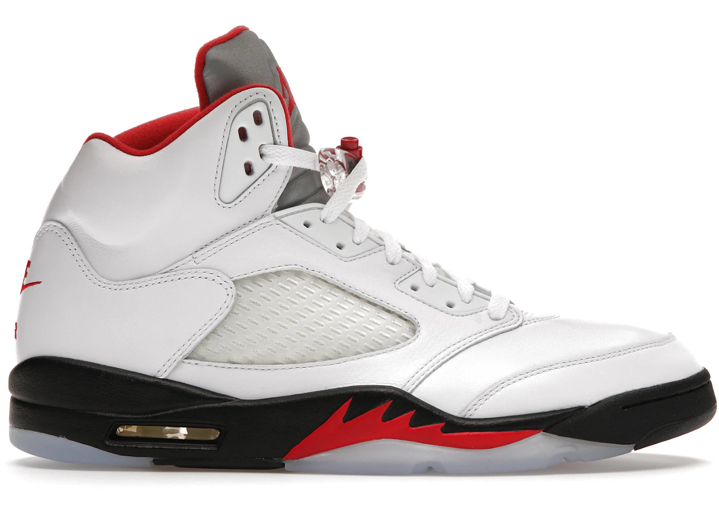 Jordan 5 Retro-Fire Red Silver Tongue (2020)