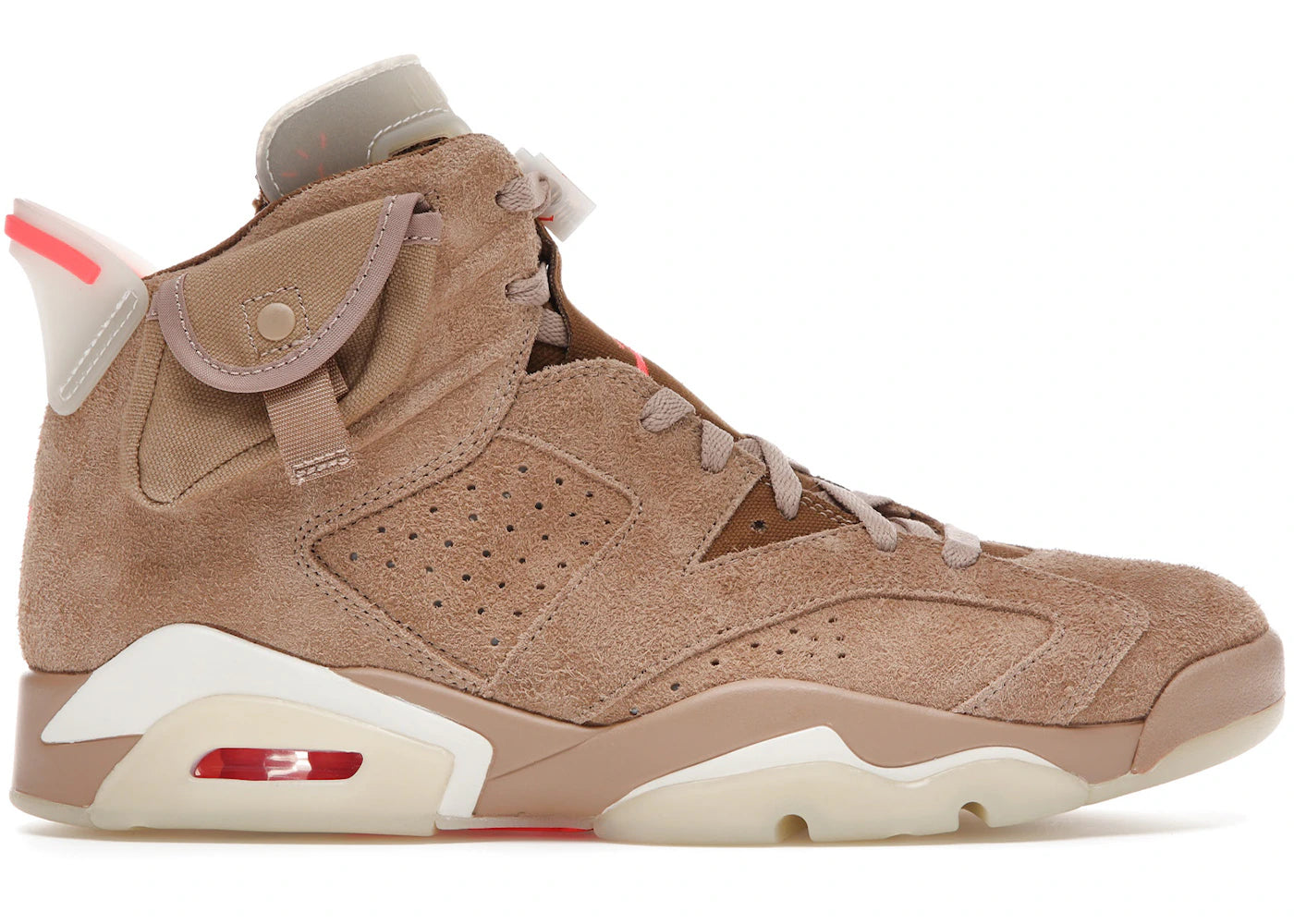 Jordan 6 Retro-Travis Scott British Khaki