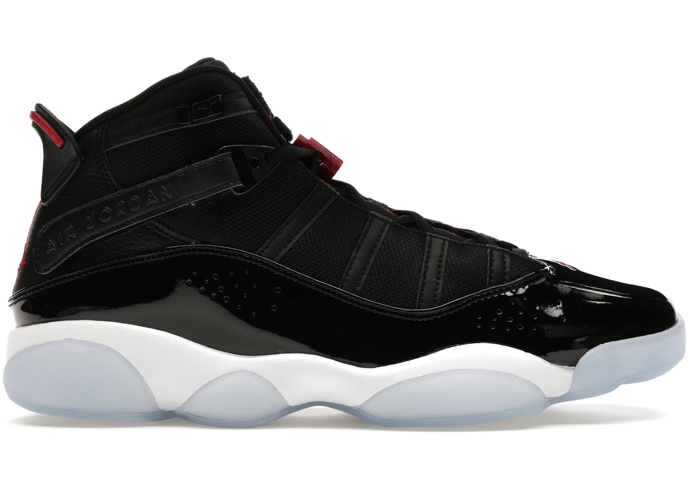 Jordan 6 Rings-Black Gym Red