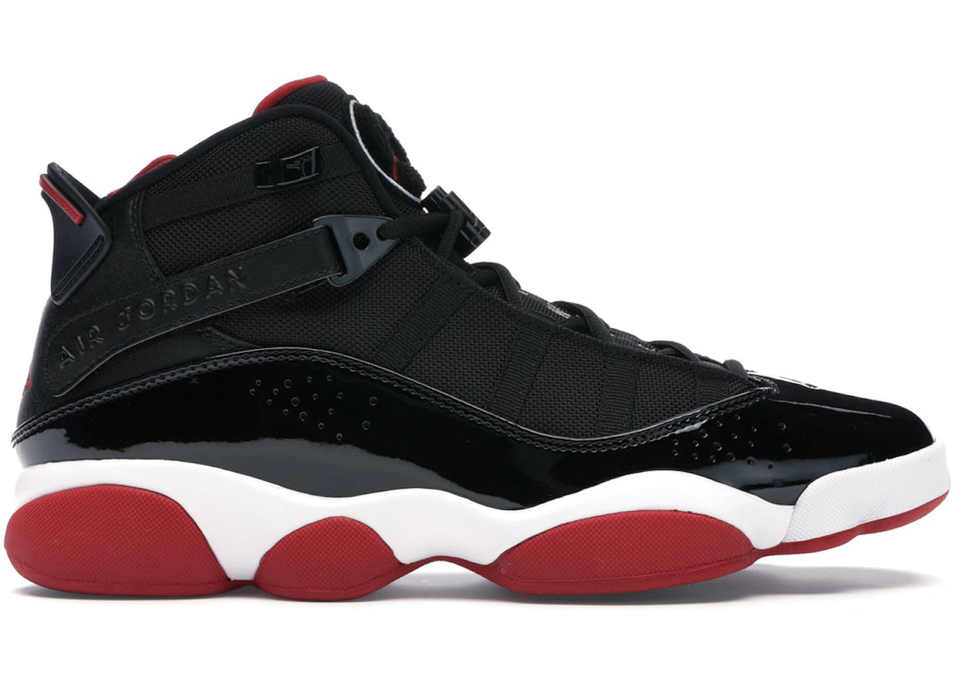 Jordan 6 Rings-Black Varsity Red (2007)
