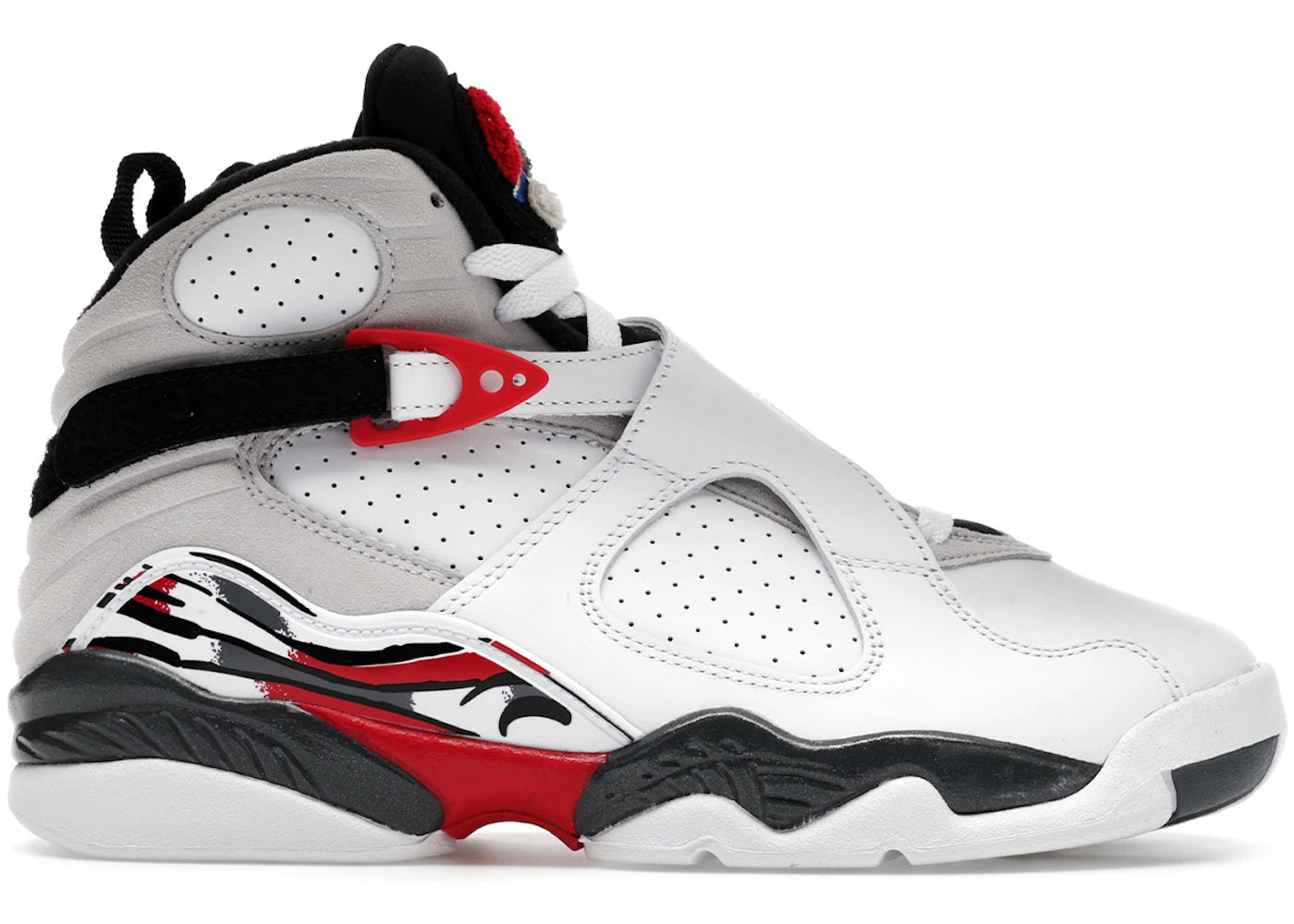 Jordan 8 Retro White True Red