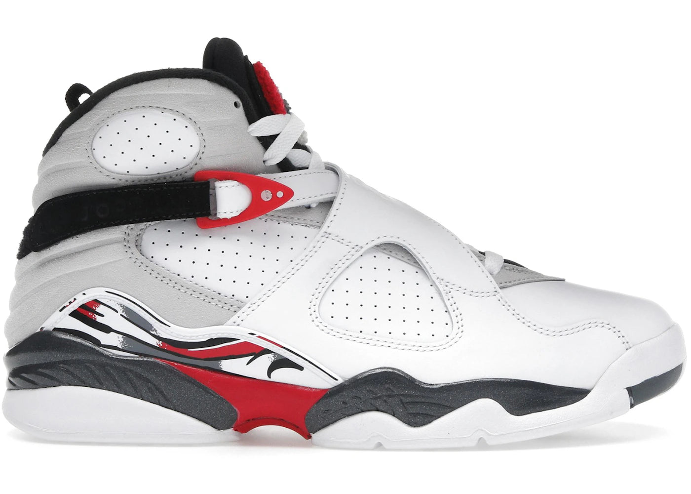 Jordan 8 Retro White True Red