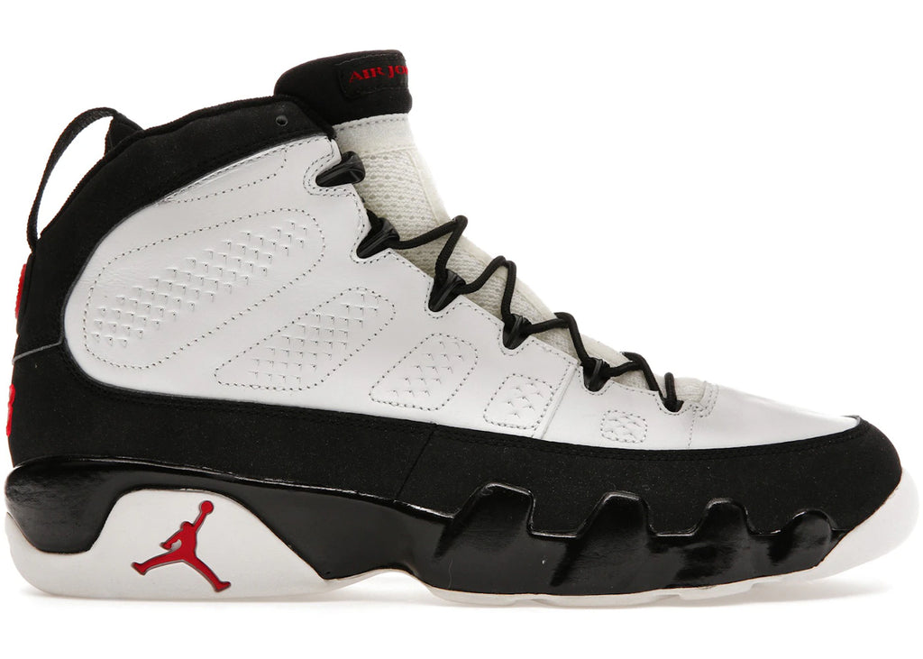 Jordan 9 Retro White Black Red