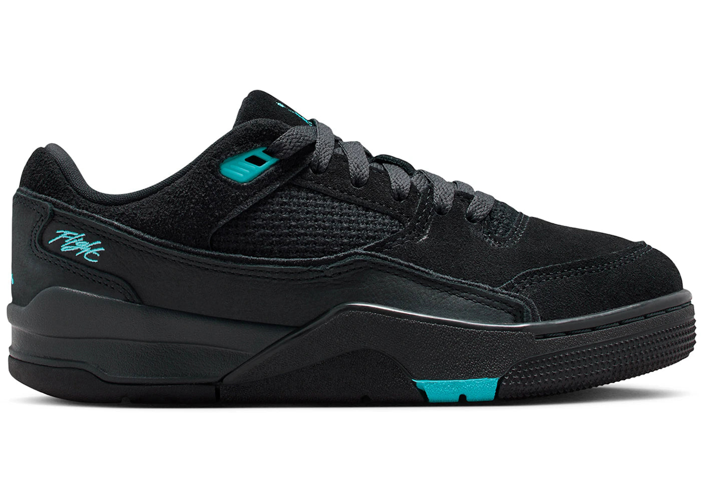 Jordan Flight Court Black Gamma Blue
