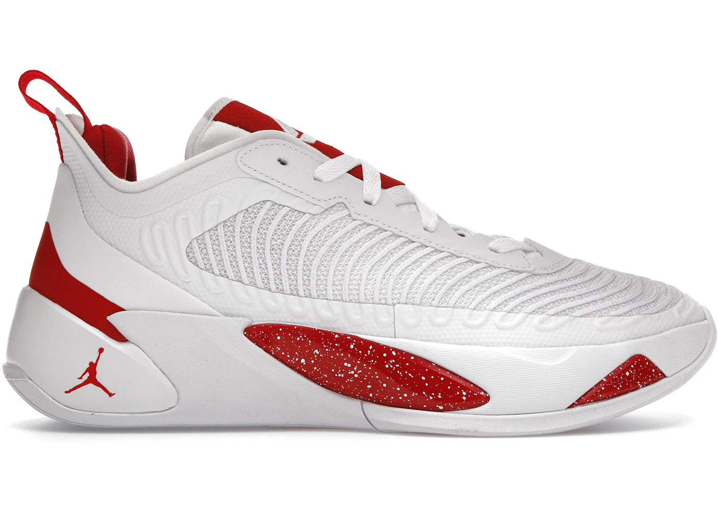 Jordan Luka 1-Blanc Rouge Feu