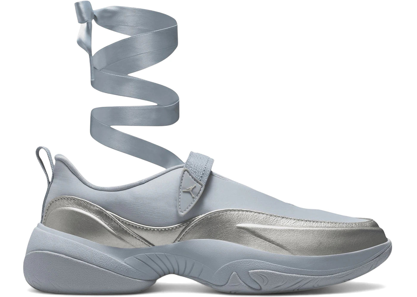 Jordan Pointe Metallic Silver Photon Dust Grey