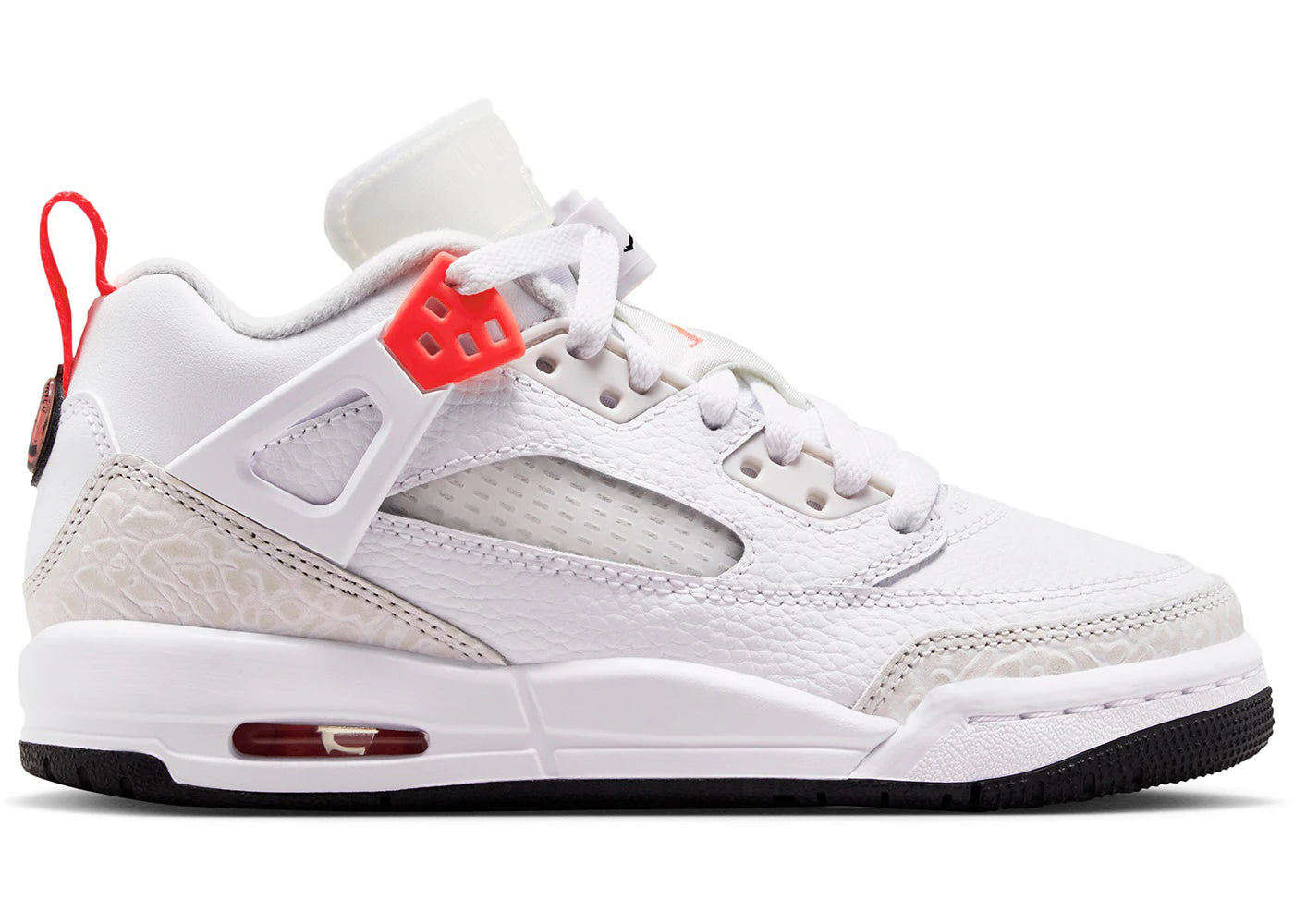 Jordan Spizike Low White Bright Crimson