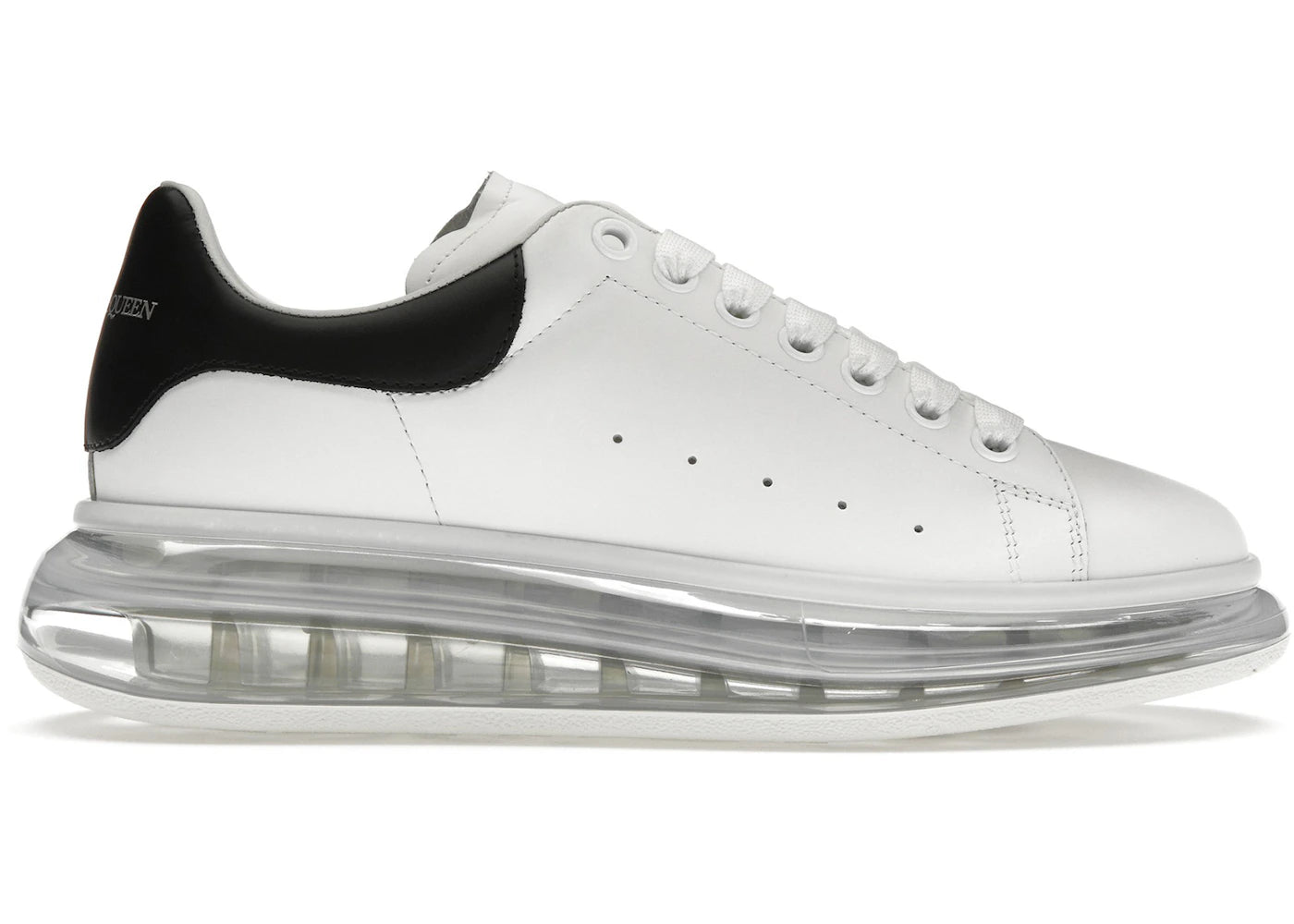 Alexander McQueen Oversized-Clear Sole Black