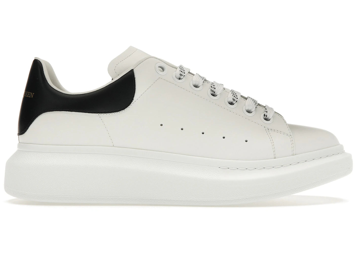 Alexander McQueen Oversized-White Black