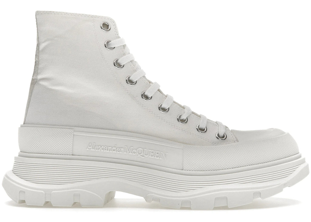 Alexander McQueen Tread Slick Boot White White - main view