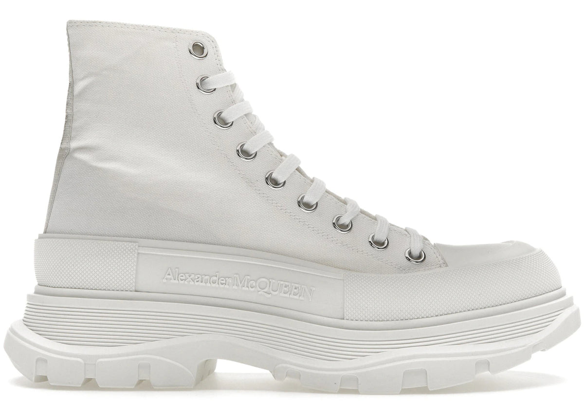 Alexander McQueen Tread Slick Boot White White - main view