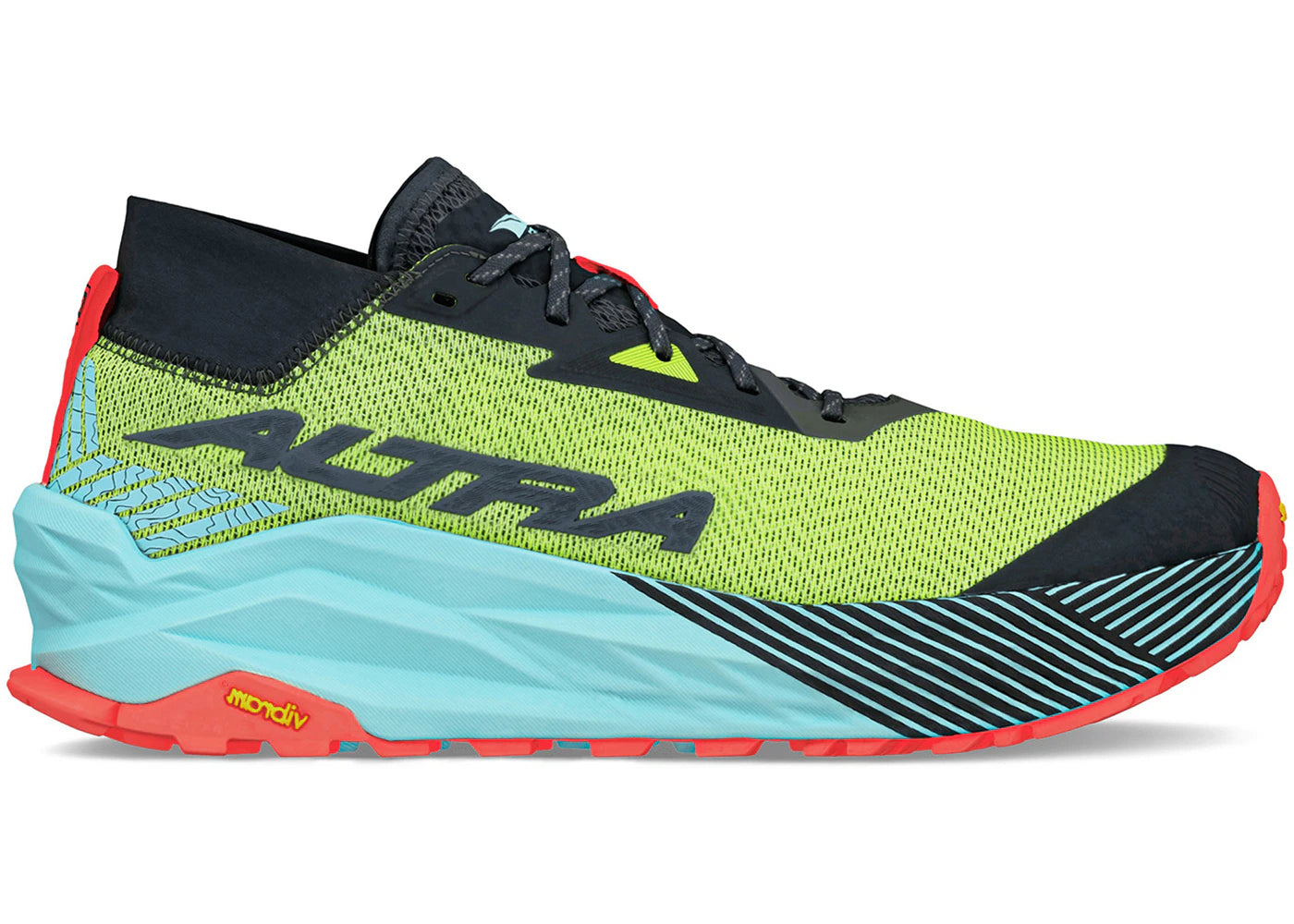 Altra Olympus 275 Black Yellow Teal - main view
