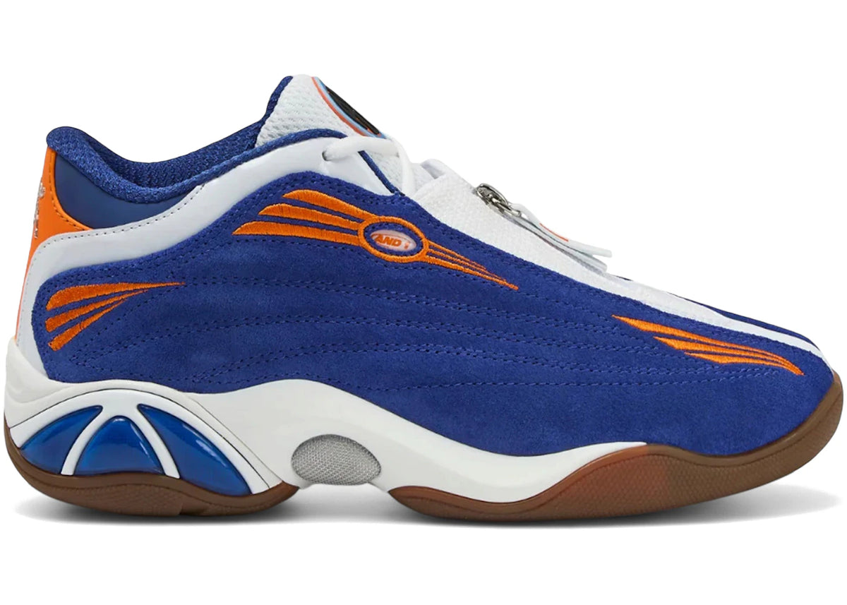 And1 Mad Game Pro Jose Alvarado Blue White Orange - main view