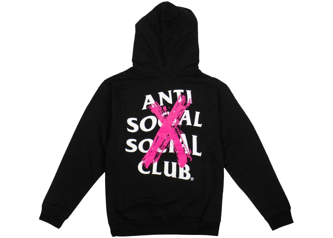 Anti Social Social Club Cancelled Hoodie Black