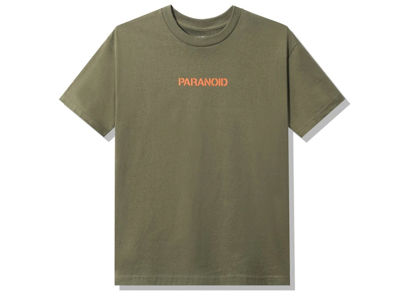 Anti Social Social Club x Undefeated Paranoid T-shirt-Olive