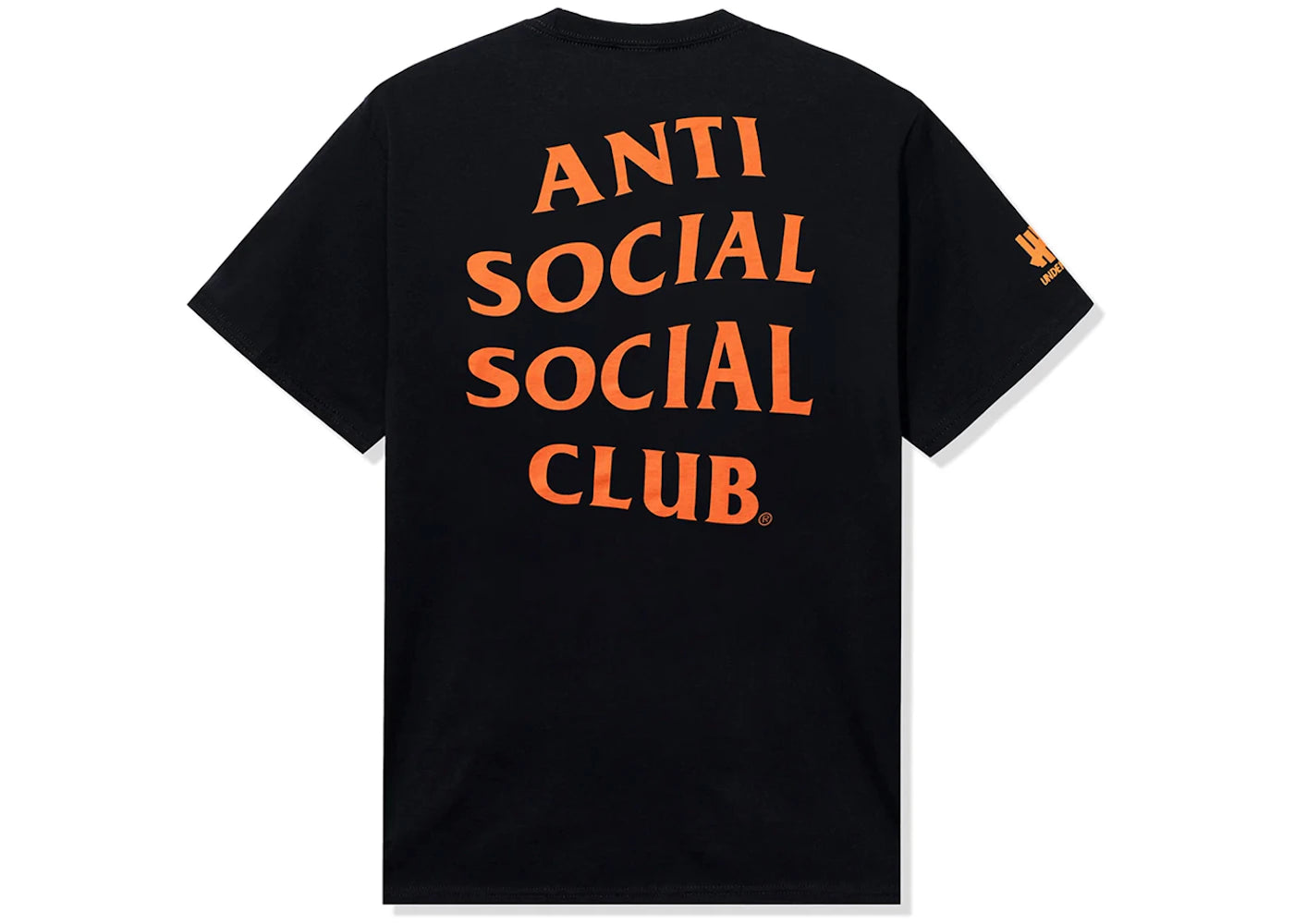 Anti Social Social Club x Undefeated Still Paranoid Tee-Black