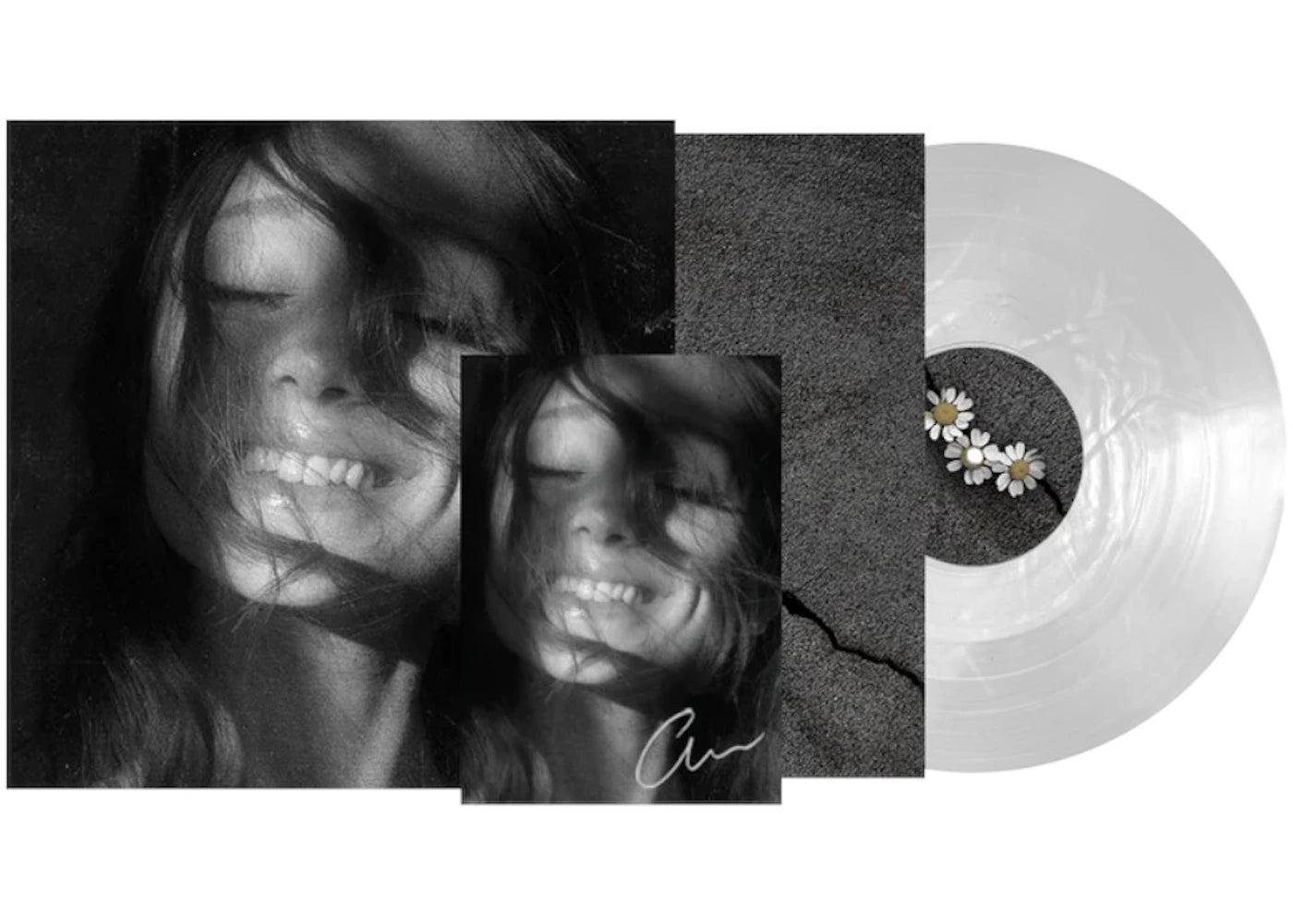 Ariana Grande Petal Translucent Pearly White Lp Vinyl - main view