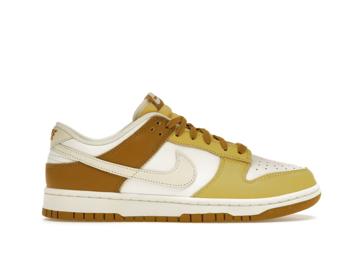 Nike Dunk Low Bronzine Saturn Gold Milk