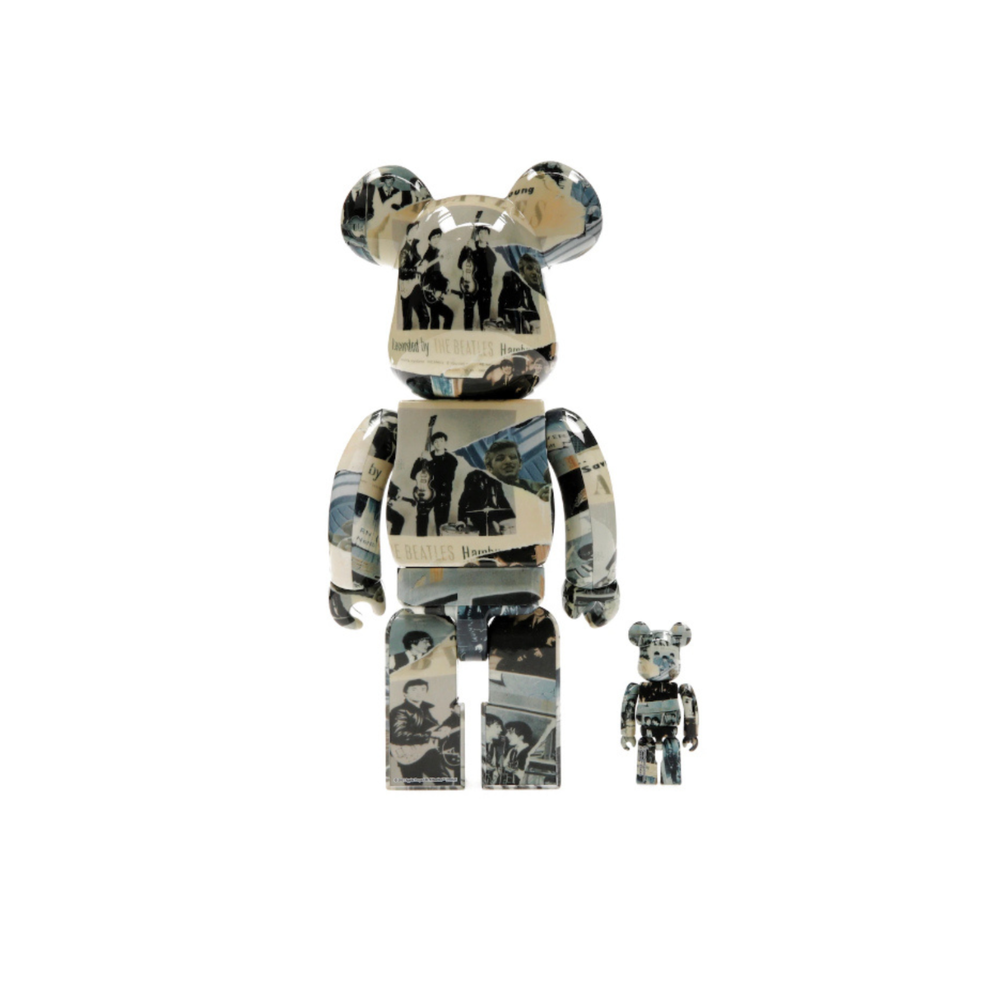 Bearbrick The Beatles 100% & 400% Set