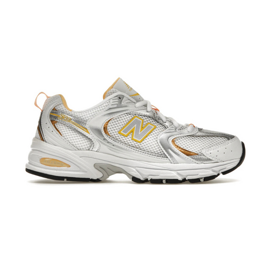 New Balance 530 White Apricot Silver