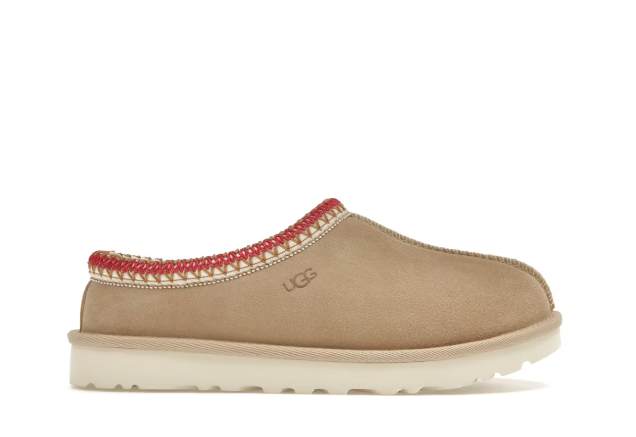 UGG Tasman Slipper Sand Dark Cherry