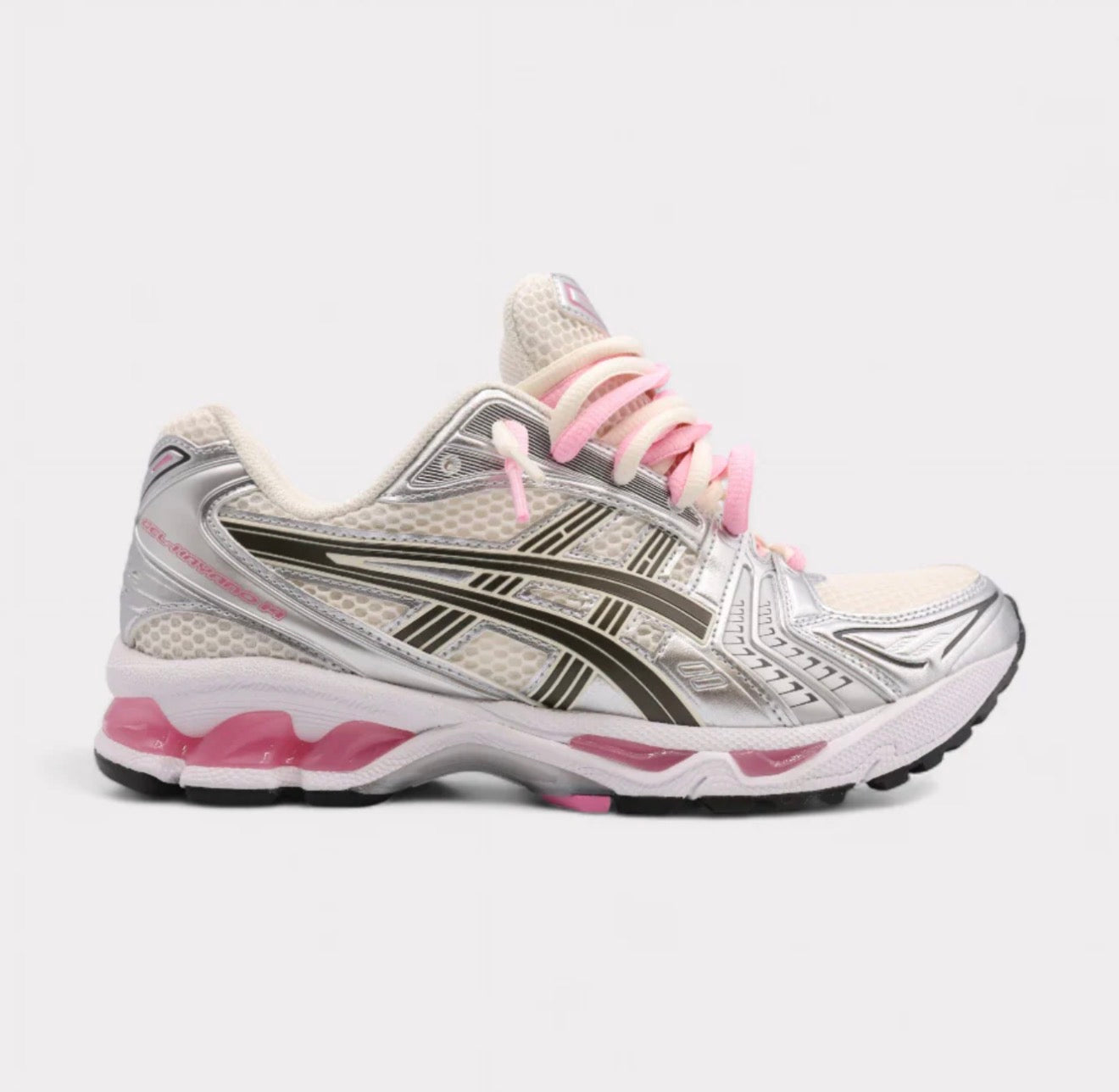 ASICS GEL-Kayano 14-Cream Sweet Pink Double Laces