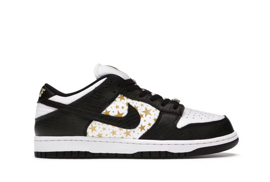 Nike SB Dunk Low Stelle Supreme Nere